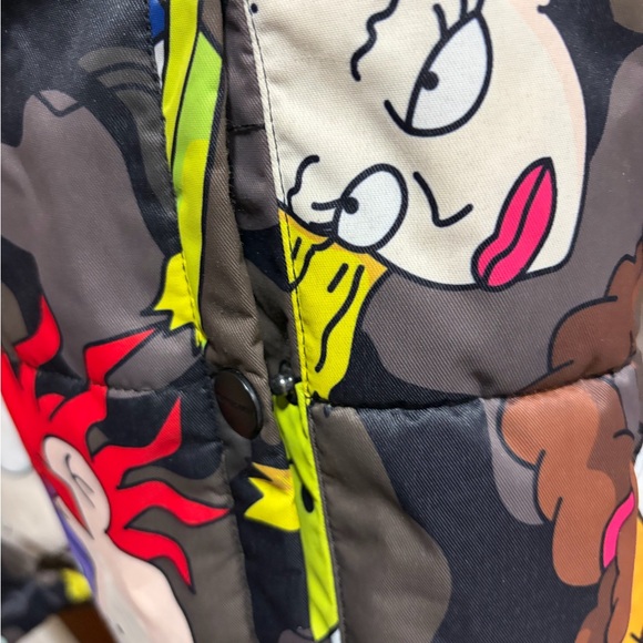 Members Only Nickelodeon Rugrats Puffer Jacket Size Small - Picture 3 of 8